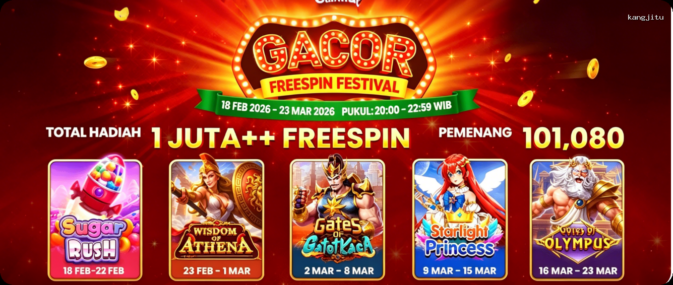 Login kangjitu Sekarang Bonus Melimpah